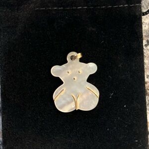 Nacre Stone TOUS brand pendant